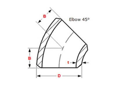 45 elbow